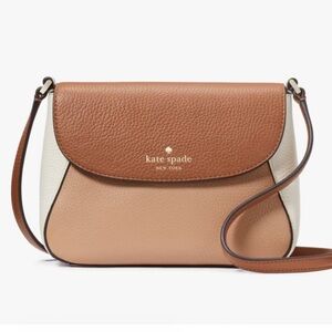 Kate Spade Monica Colorblock Flap Crossbody Purse